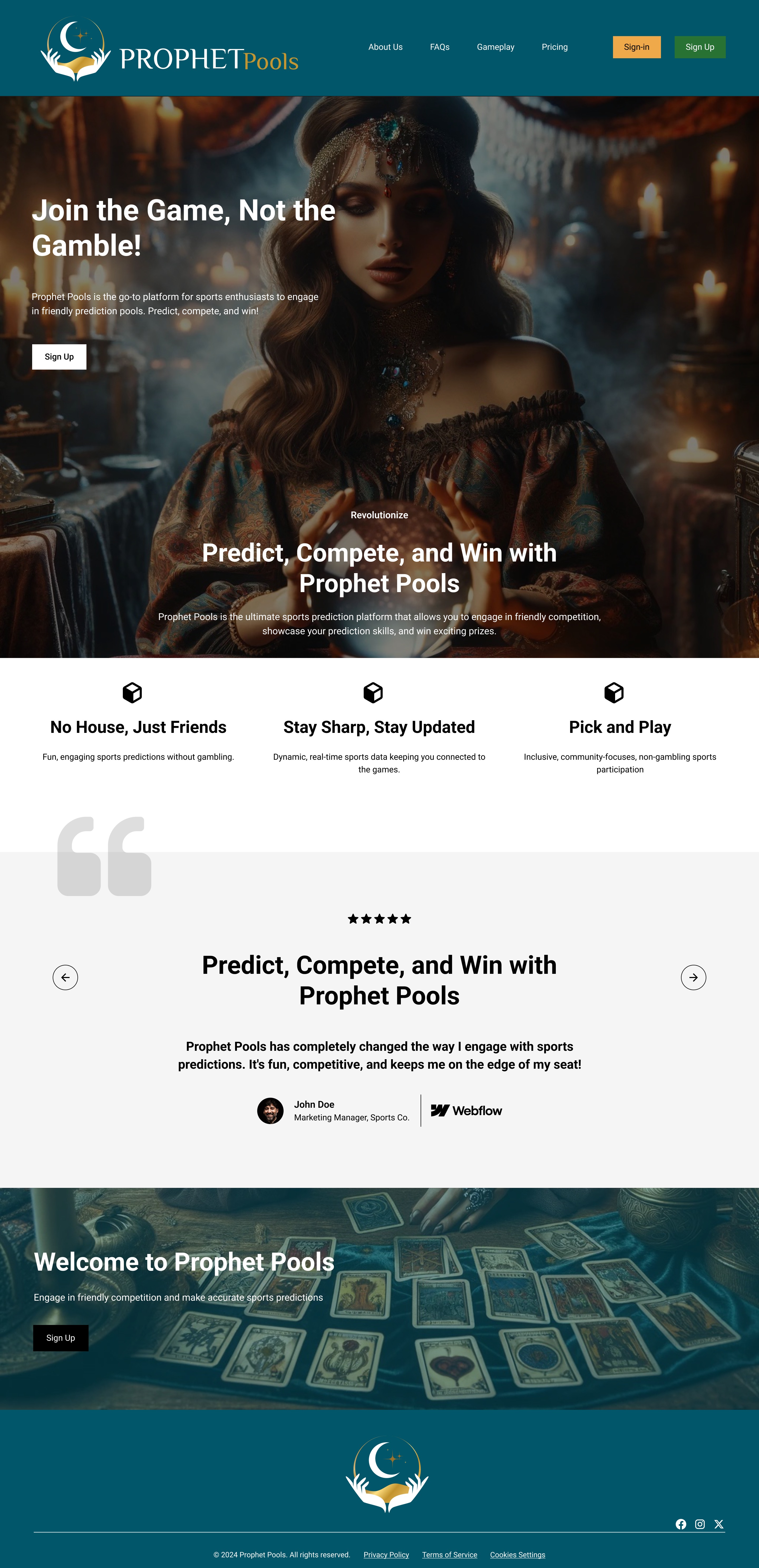 Nfl Prophet Sports | Prophet Pools - NFL, Soccer, Rugby Prediction Pools | Prophet ...